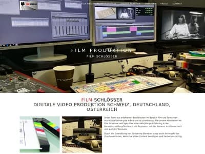 Webseiten Umbau für Filmschösser Flmproduktion